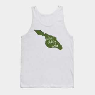 Santa Catalina Island Map Named Tank Top